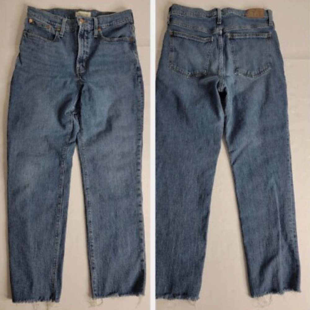 Madewell the Perfect Vintage High Rise Fray Hem